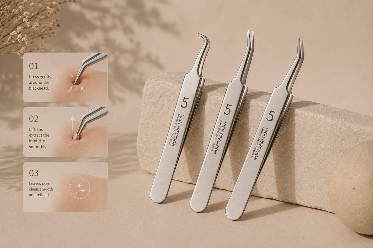 MANUAL BLACKHEAD REMOVAL TOOLS